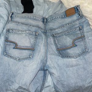 American eagle boyfriend rainbow jeans 🌈